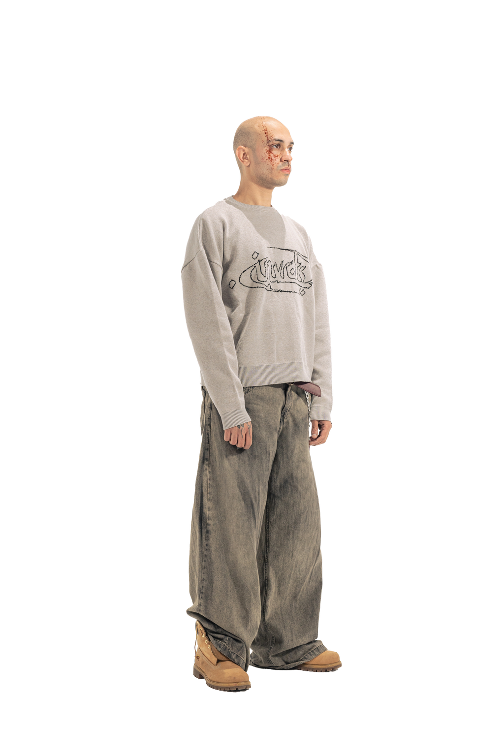 Invictus Gray Crewneck