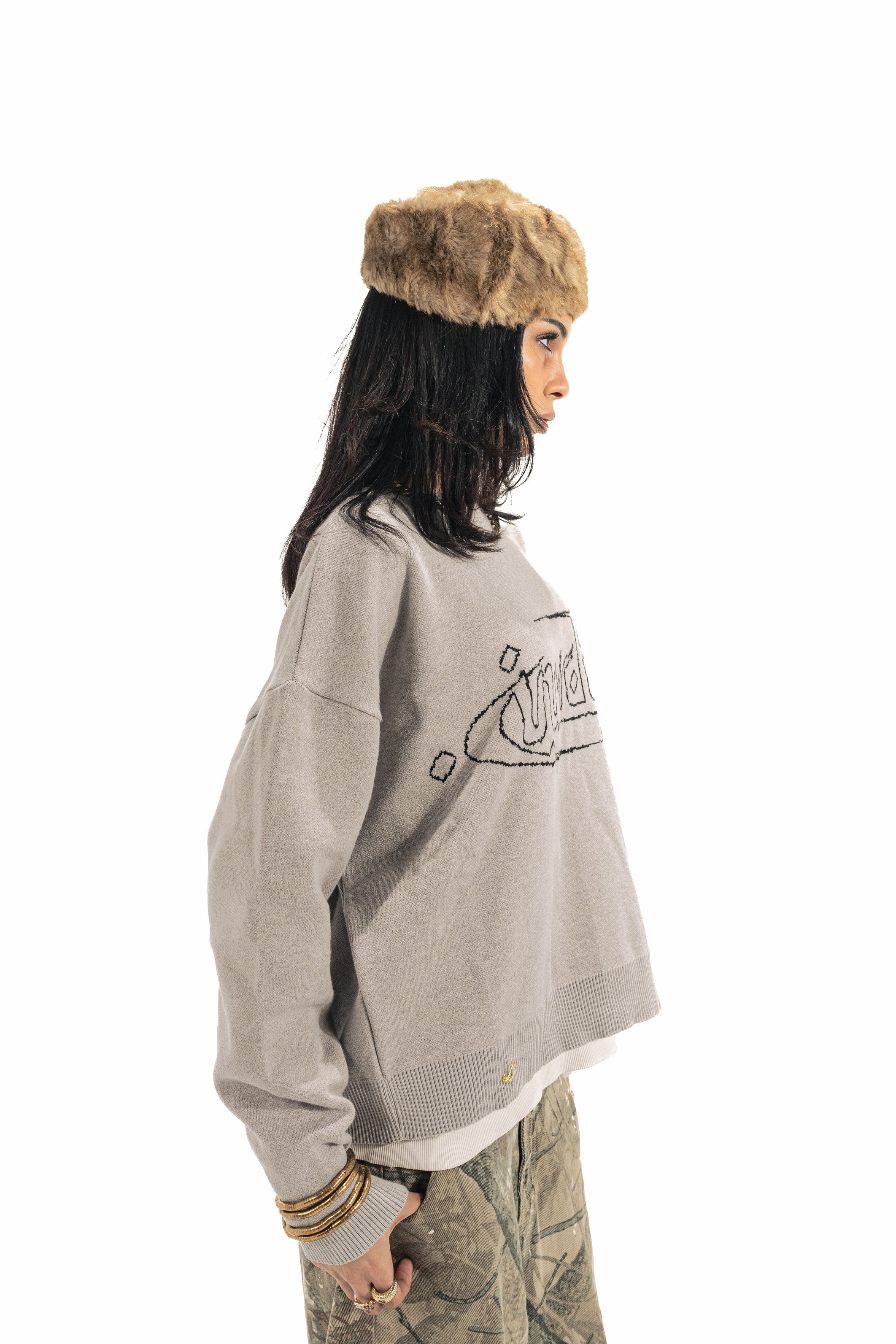 Invictus Gray Crewneck