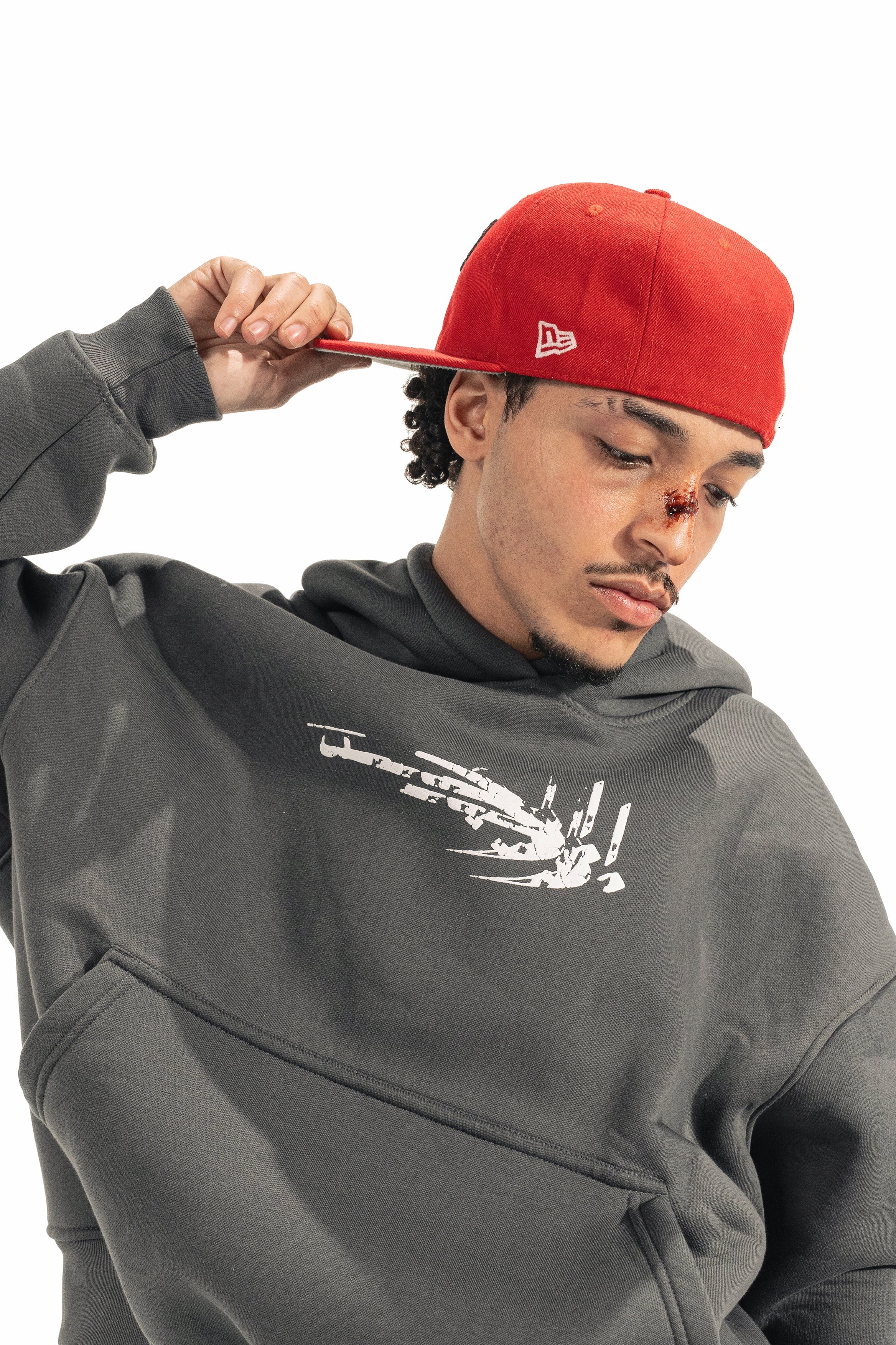 Invictus Dark Gray Hoodie