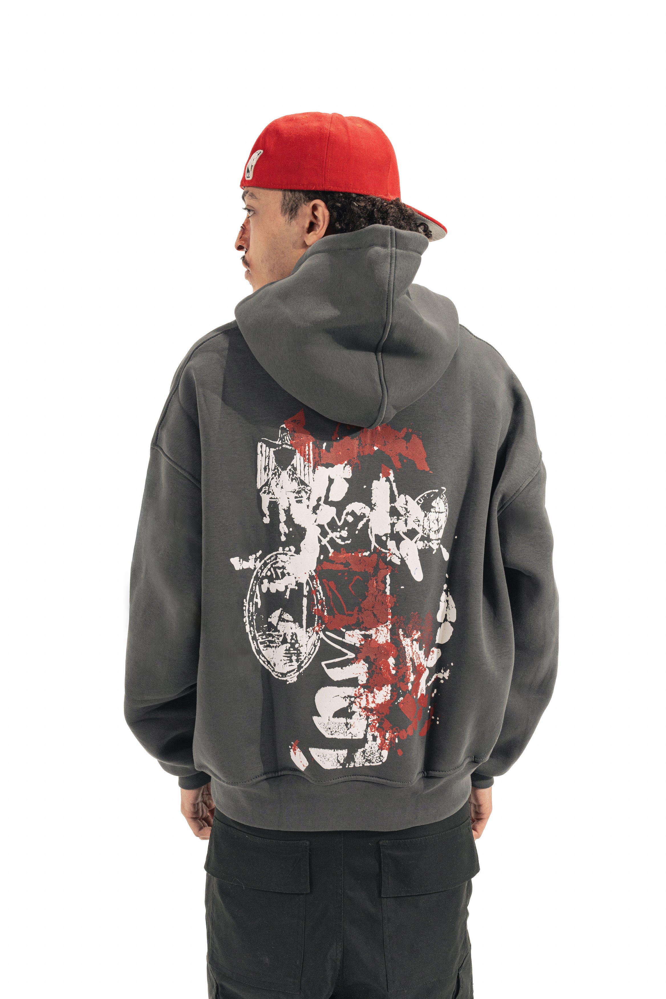 Invictus Dark Gray Hoodie