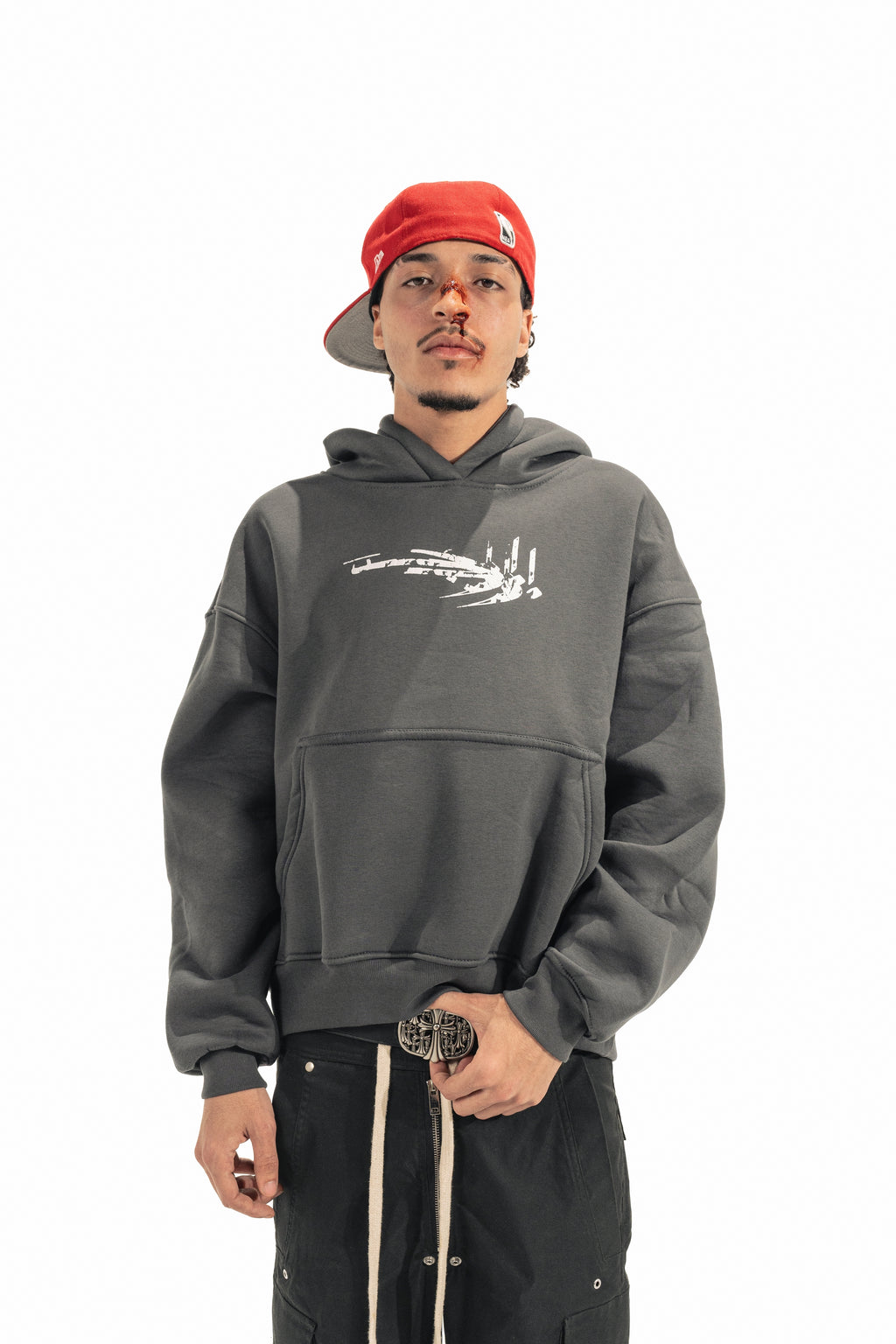 Invictus Dark Gray Hoodie