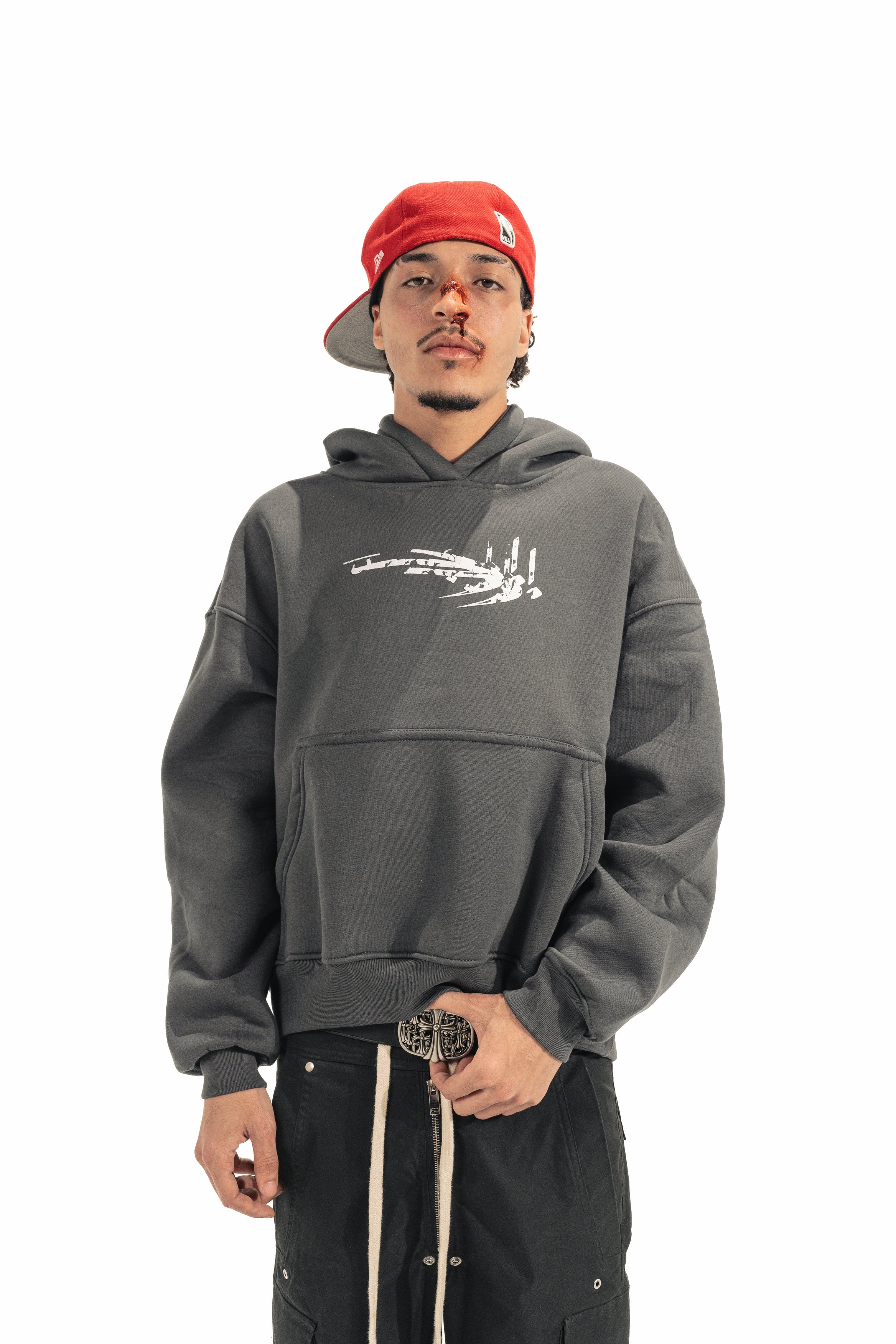 Invictus Dark Gray Hoodie