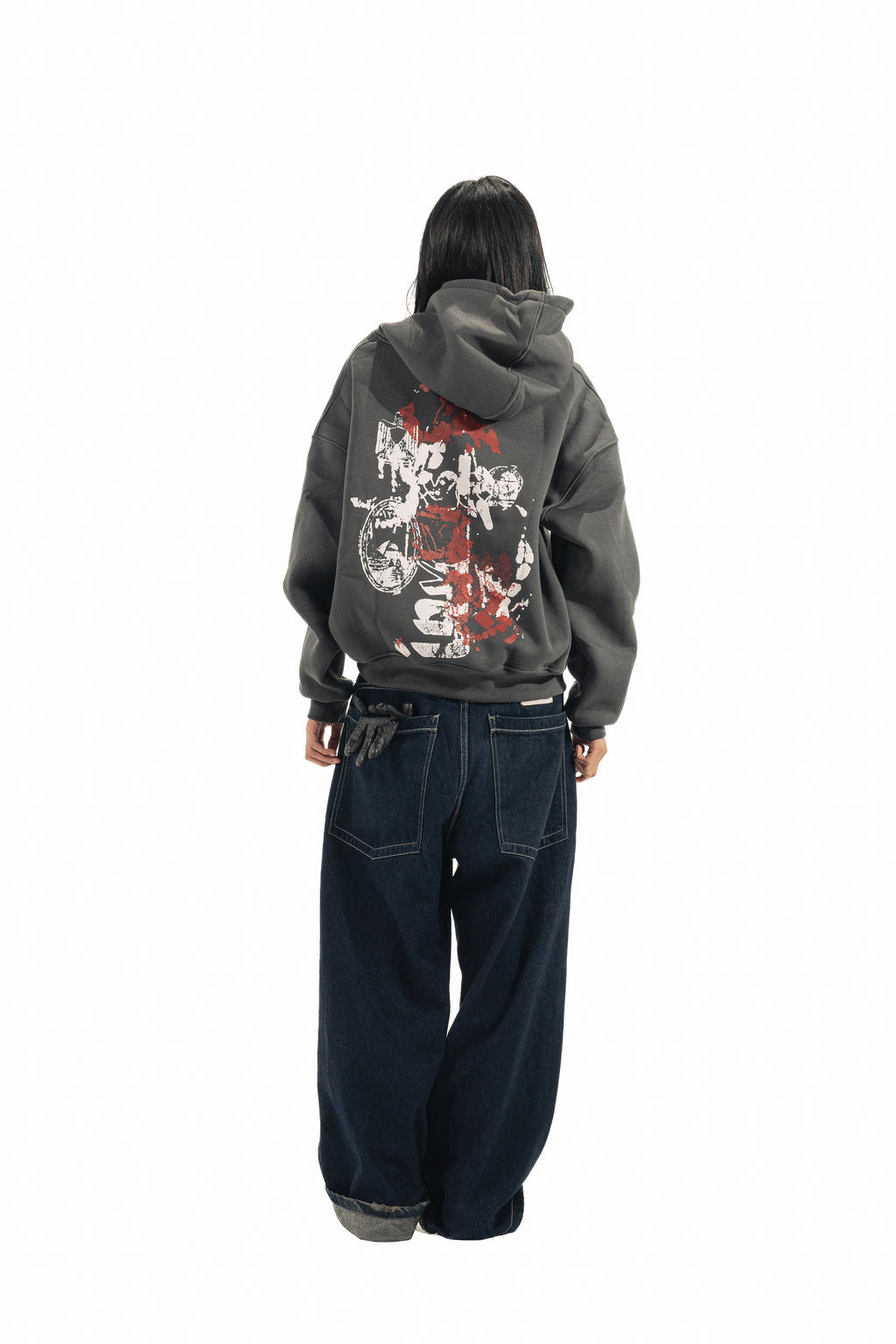 Invictus Dark Gray Hoodie