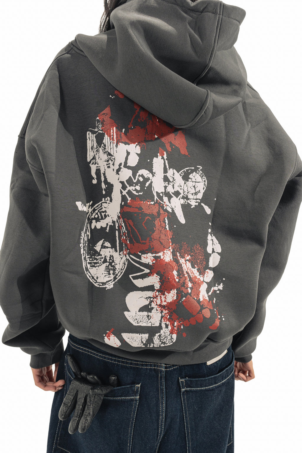 Invictus Dark Gray Hoodie