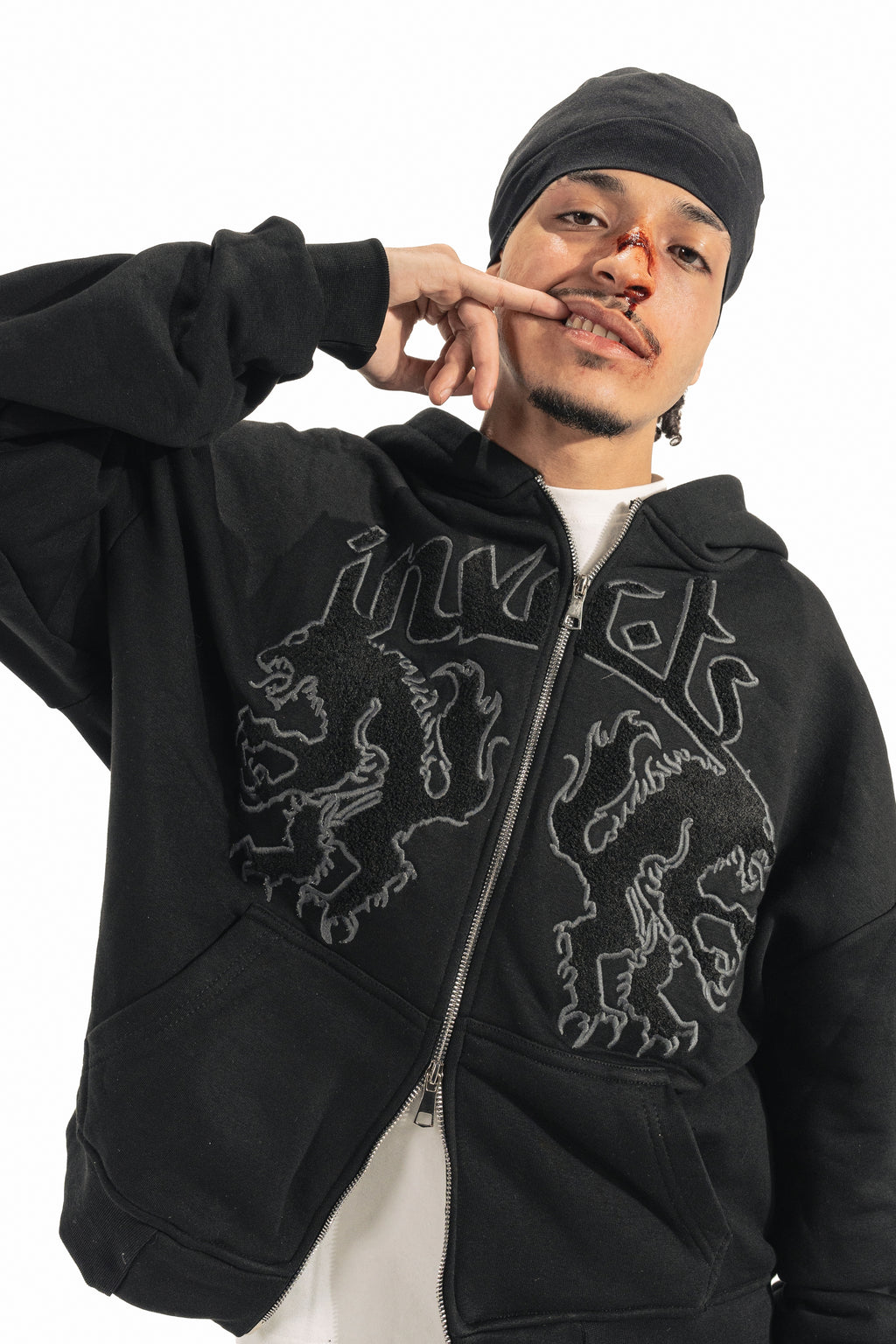 Invictus Dark Zip Up Jacket